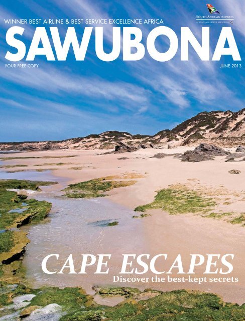 SAA June 2013 magazine - SouthAfrica.