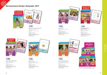 Bertelsmann Kinder-Kalender 2011