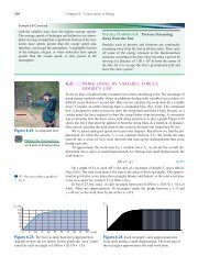 WORK DONE BY VARIABLE FORCES: HOOKE'S LAW