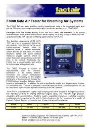 to download pdf brochure on F3000 Air Analysis Test Kit