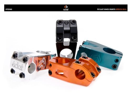 ÃCLAT BMX PARTS SPECS 2012 - iiNet