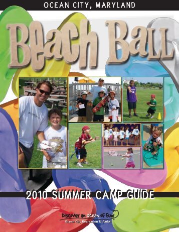 2010 Summer Camp Guide - Town of Ocean City