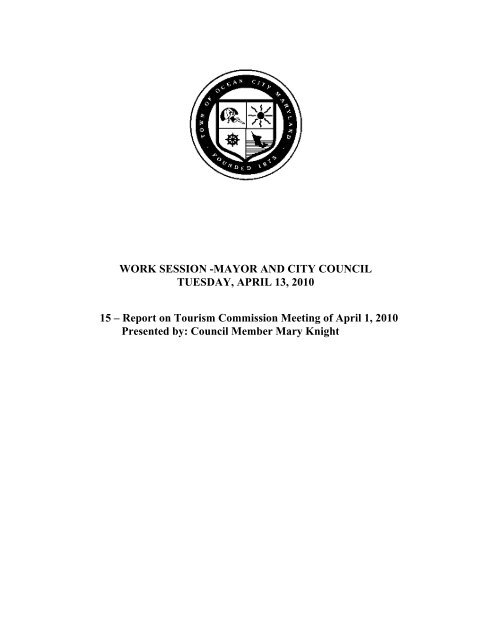 tow contract proposal - draft - Town of Ocean City