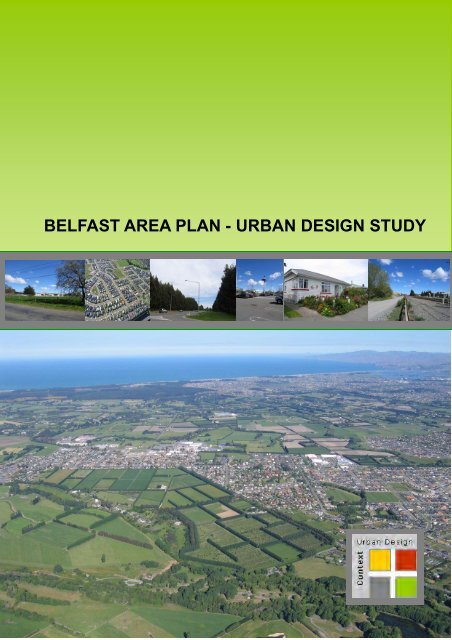 Belfast Area Plan - Urban Design Study - Christchurch City Council