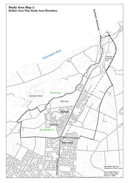 Belfast Area Plan - Urban Design Study - Christchurch City Council