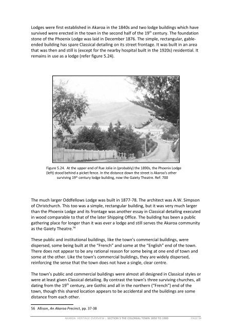 Akaroa Historical Overview - Christchurch City Council