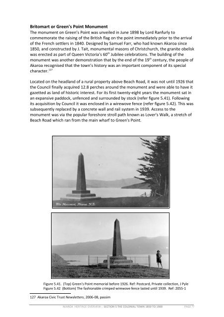 Akaroa Historical Overview - Christchurch City Council