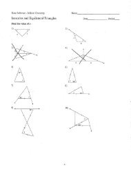 Apollonian Equilateral Triangles Mit