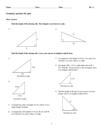 ExamView - Geometry practice for quiz.tst