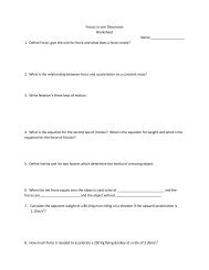 Ch 4 Worksheet Key