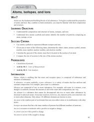 Atoms, Isotopes, and Ions