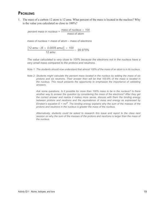 Atoms, Isotopes, and Ions