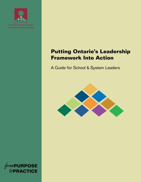 Ontario Leadership Framework Chart