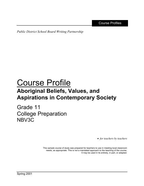 Aboriginal Beliefs, Values, and Aspirations in Contemporary Society