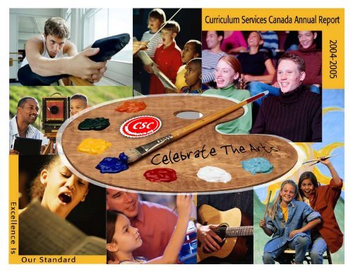 CSC Annual Report 2004-2005 - Curriculum Services Canada