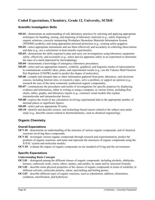 Course Profile - Curriculum Services Canada