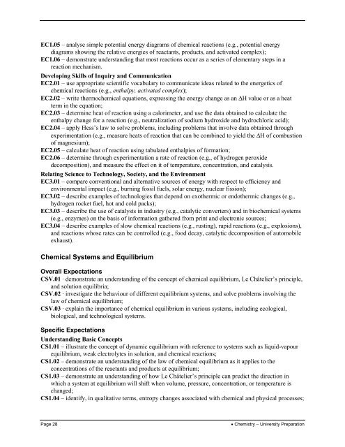 Course Profile - Curriculum Services Canada