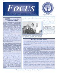 August 2007 Issue - East Greenbush Central School
