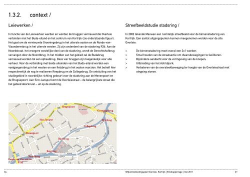 Het Toekomstplan: Inventarisatie - Stad Kortrijk