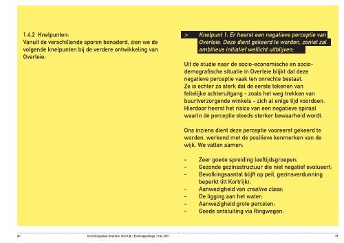 Het Toekomstplan: Inventarisatie - Stad Kortrijk