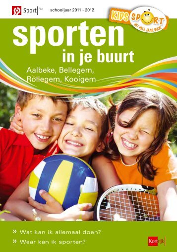 Sporten bij een sportclub in je buurt