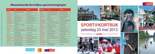 flyer Sport@Kortrijk-2013.indd