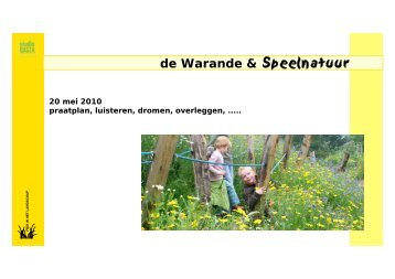 de Warande & Speelnatuur - Stad Kortrijk