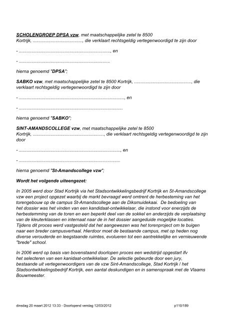 Zitting van GR van 12 maart 2012.pdf - Stad Kortrijk