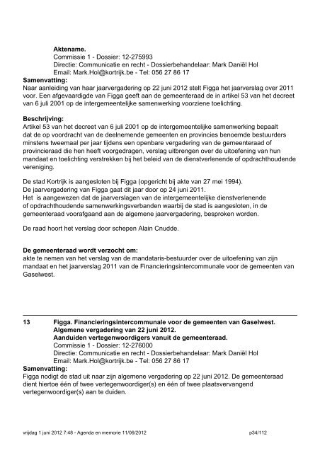 20120611gr AGENDA en Memorie van Toelichting.pdf - Stad Kortrijk