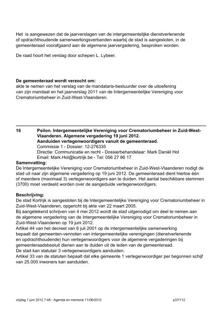 20120611gr AGENDA en Memorie van Toelichting.pdf - Stad Kortrijk