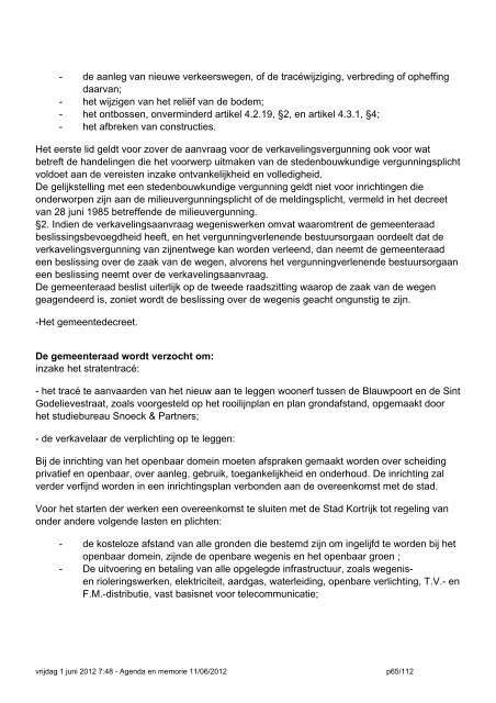 20120611gr AGENDA en Memorie van Toelichting.pdf - Stad Kortrijk