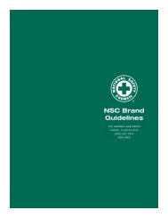 NSC Brand Guidelines - National Safety Council