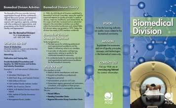 Biomedical Division Brochure