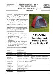 FP-Zelte - Manfred Jahreis
