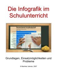 Die Infografik im Schulunterricht - Manfred Jahreis