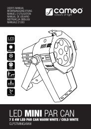 LED MINI PAR CAN