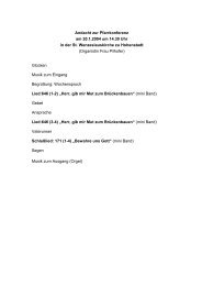 Predigt zur Pfarrkonferenz 2004 (PDF) - Ev. Kirche Hohenstadt