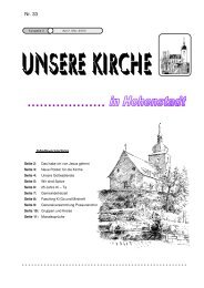 Kirchenbote April/Mai als Pdf-File - Ev. Kirche Hohenstadt