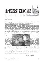 Kirchenbote Juni/Juli als Pdf-File - Ev. Kirche Hohenstadt