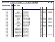 Conversielijst 1 Mei 2009 - Imagro Groep