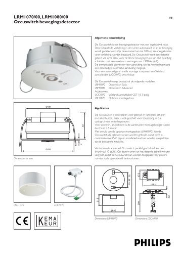 LRM1070/00, LRM1080/00 Occuswitch ... - Imagro Groep