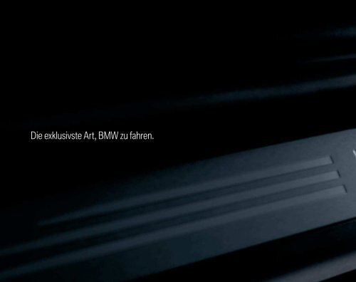 BMW Individual - Produkte24.com