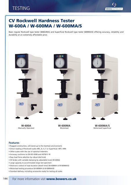 King Tester Metal Hardness Testing Made Easy