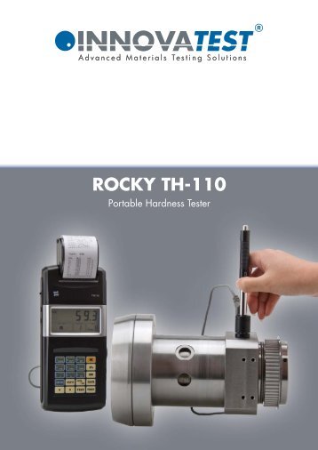 TH-110 Series - Portable Hardness Tester - Bowers UK