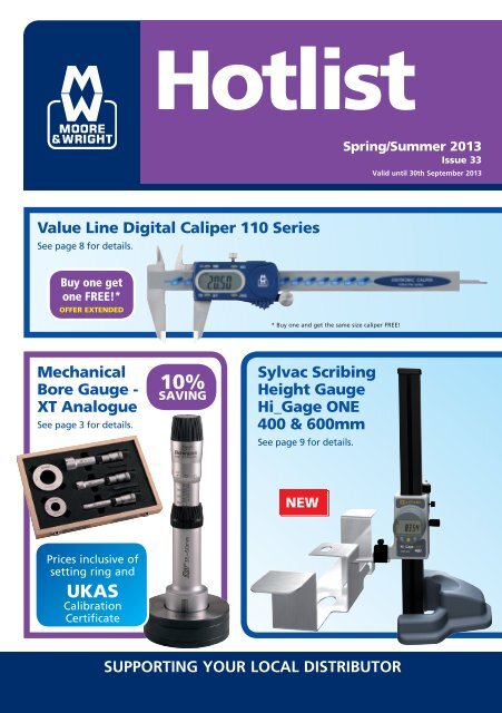 1-2 25-50mm Value Line Digital External Micrometer Moore /& Wright 200 Series