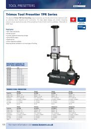 TOOL PRESETTERS - Bowers UK