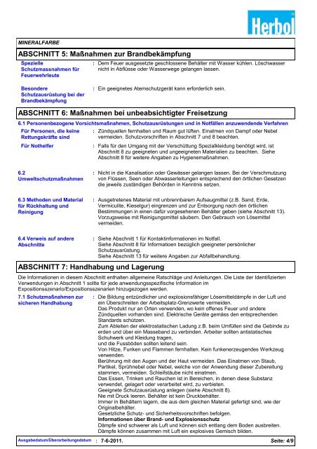 SICHERHEITSDATENBLATT - Akzo Nobel