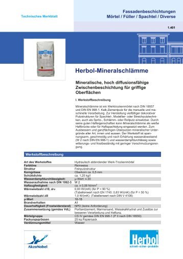 Herbol-Mineralschlämme