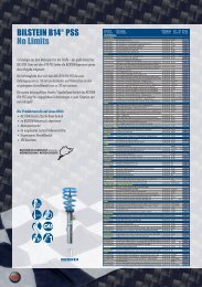 BILSTEIN B14® PSS No Limits - Delta Motor