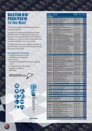 BILSTEIN B16® PSS9/PSS10 To the Max! - Delta Motor